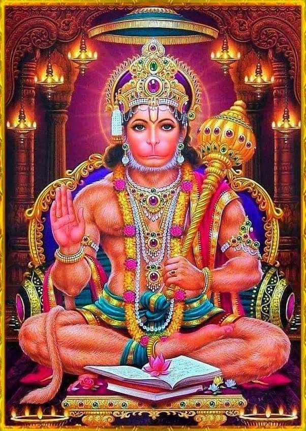 Hanuman Ji Colors of Bhakti